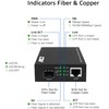 ACT 10G Ethernet Fiber Media Converter, Compliant with 802.3ab Standard,