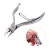Alicate de Cutícula de Acero Inoxidable, Cortaúñas Profesional para Dedos