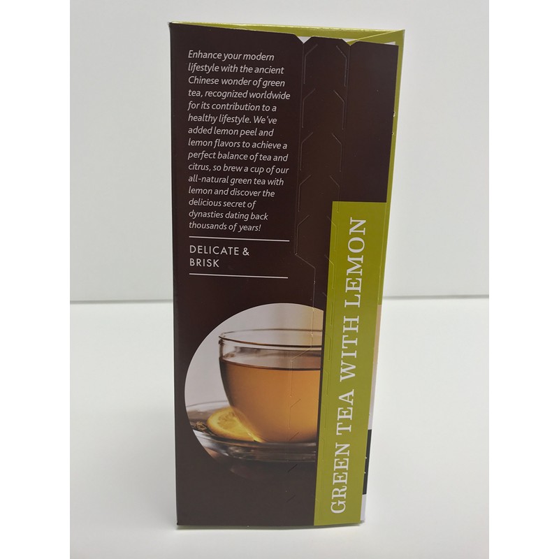 Farmer Brothers Premium: Green Tea with Lemon - 6/25 ct