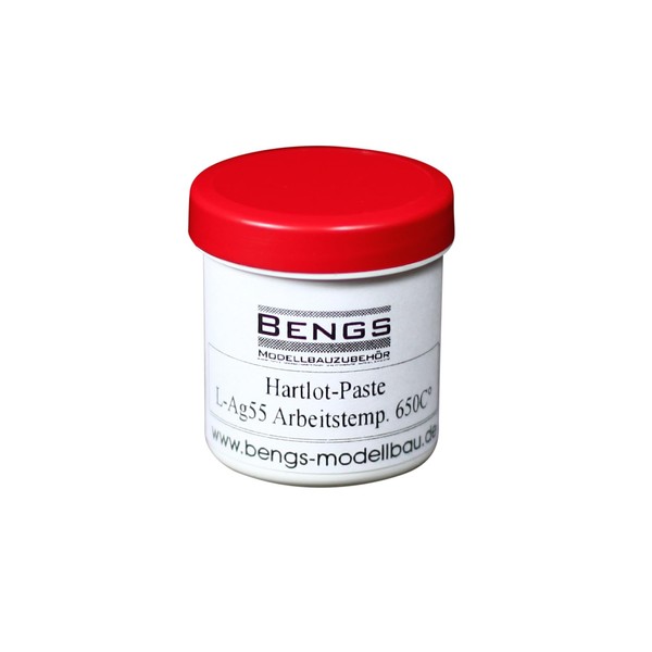 Silver Solder Paste for Brazing L-Ag55Sn 10g for Particularly Fine