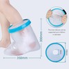 Foot Shower Protector, Waterproof Foot Cover for Shower, Cast Cover