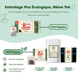 Yunnan tuocha - 100% Natural Organic tuocha Tea - Cholesterol Regulating & Detoxifying - 40 Tea Bags - 80 g - Guaranteed Yunnan Quality (Version 1978-2015)