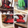 Wanmutrun Mouse Detail Sander Sandpaper Hook&Loop 100pcs 11Holes Grits800 for