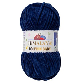 2 Pack/Skeins Himalaya Dolphin Baby, Each Skein 100 Gr/3,5 oz, 120 mt/ 132 yd, Super Bulky Yarn, Blanket Yarn, Velvet Yarn, Knitting Yarn, Amigurumi Yarn, Baby Yarn 80321