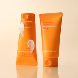 Ingredient Editor Active Marine Astaxanthin Spot Whipping Cleansing Foam 120ml, 1 piece / 성분에디터 액티브 마린 아스타잔틴 기미 휘핑 클렌징폼 120ml, 1개