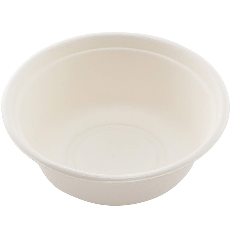 Nagao 3289010 Disposable Paper Tableware Bowls, 6.1 inches (15.4 cm),