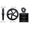 RSProRiders - 200mm x 30mm Scooter Replacement Wheels Tyres Pre-fitted