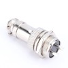 1 Set GX16 Aviation Plug Socket Screw Type Male Metallic
