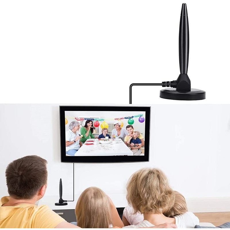 Fasizi TV Antenna with Amplifier Digital 1080P HDTV 4K Indoor