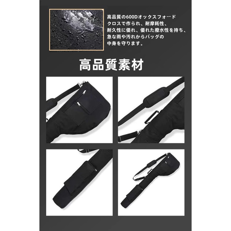 YFFSFDC Golf Bag, Practice Club Case, Ultra Lightweight, Foldable, Large