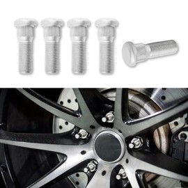 5PCS Wheel Studs, M12×1.5 Car Wheel Studs, Steel Tire Studs Replacement OEM9094202037,9094202067, Essential Car Accessories Lug Bolts Secure Wheel Hubs Fit for Toyota Chevy Lexus Scion Pontiac