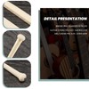 7 PCS White Acoustic Guitar Bridge Pins Set with ABS
