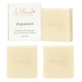 3 x Natural Cilt Goat Milk Soap - 100% Natural Soap - No Harmful Ingredients - Certified - Handmade - Shower Soap for All Skin Types - Shower Gel - Natural Food