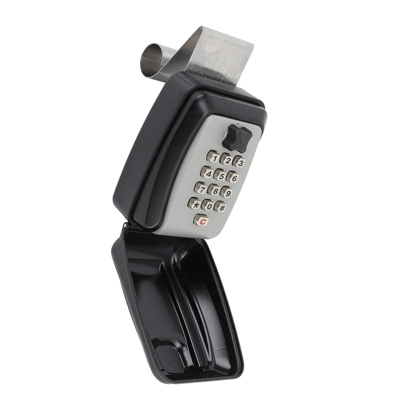 Punch Button Key Lock Box Waterproof 12 Digit Combination Car