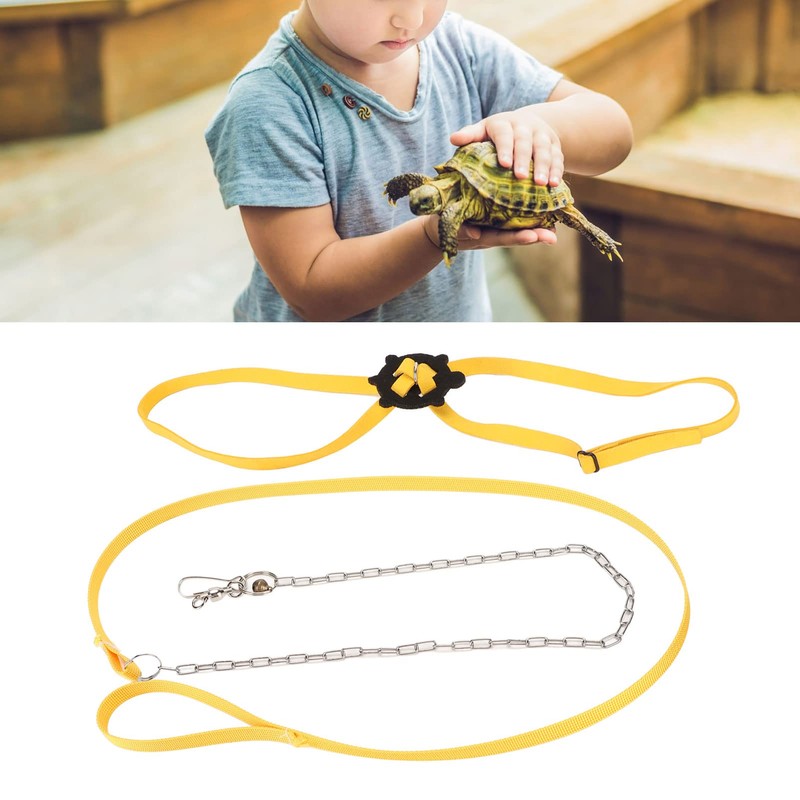 Turtle Harness Leash, Interchangeable Skin-Friendly Pet Harness, Reptile Leash for