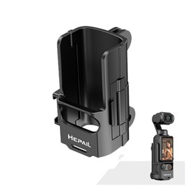 Camera Expansion Adapter with 1/4 Thread Connector Handle Mount Cage Bracket Adapter Housing Frame for DJI Osmo Pocket 3