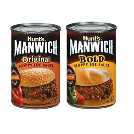 Hunts Manwich Mix 4 cans Bold, 4 cans Original (pack of 8) by Hunt's
