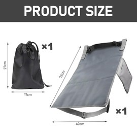 Toddler Airplane Bed Travel Essentials For Kids,Toddler Airplane Seat Extender Aeroplane Bed for Toddler Baby,Suitable for Children and Toddlers Airplane Travel with a Free Drawstring Storage Bag