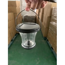 OPOIRA Solar Table Outdoor Lights, Upgraded Flickering Flame Solar Lanterns Lights Outdoor Waterproof, Hanging Outdoor Solar Lanterns Lights, Solar Powered Lanterns for Yard Garden Decor