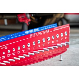 SAE and Metric Bolt Gauges Check a Thread Nut Fastener Size