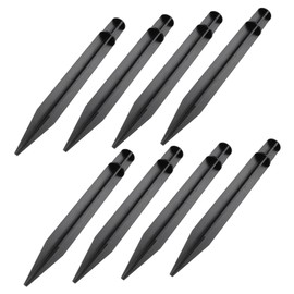 8pcs Candy Cane Spike Pathway Lights Stake Pathway Spike Markers Lamps Pole Landscape Spike Light Garden Stakes Lights Landscape Yard Outdoor Christmas Lights Yard Stick Led Aisle