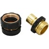 Conector rápido 3/4 de latón para manguera de jardín –