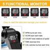 Folding Exercise Bike Pedal Exerciser Portable Desk Bike with LCD