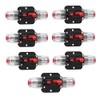 RVCAZON STETION Car Audio 80 Amp Resettable Fuse Circuit Breaker