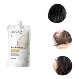 Mascarilla De Arroz Intensiva Cabello Dañado Elimina Frizz