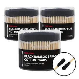 Fine Dew bamboo cotton swabs / 파인듀 대나무 면봉