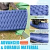 GDREAMT Inflatable Camping Sleeping Pad with Pillow, Extra Thickness 4
