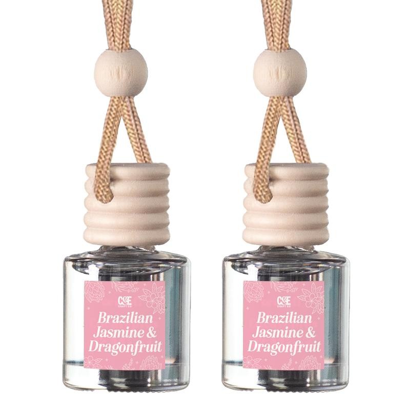 Scented Car Freshener 2 Pack - Long-lasting Fragrance:_Sugar Cookie