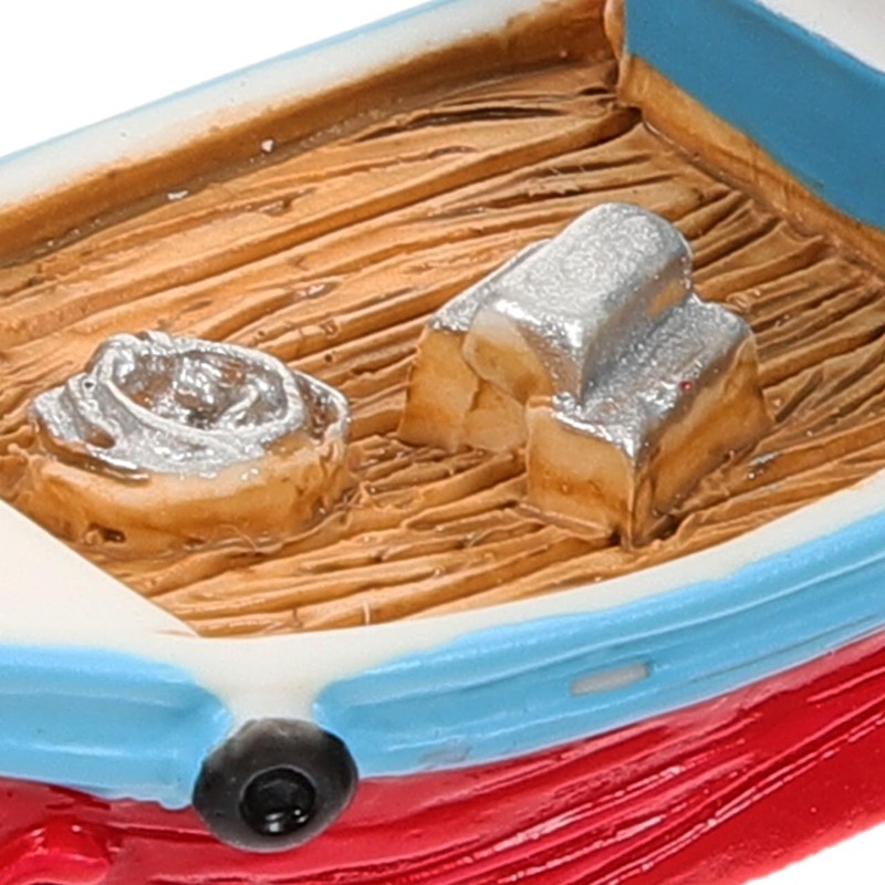 NOLITOY Fishing Boat Decor Mini Sailboat Model Accessories Miniature Boat