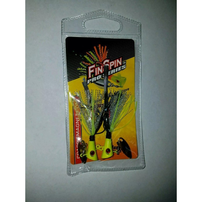 LELAND LURES NEW Fin Spin Pro Series- 1/4oz 2pk