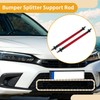 Partuto 2pcs 150mm/5.91in Car Splitter Support Rods Adjustable Front Rear