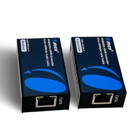 OREI HDMI Over Ethernet Extender via CAT6/7-4K@60Hz Up to 230 ft – HDMI 2.0 & HDCP 2.2 Compliant - 18Gbps Video Bandwidth with HDR 10 – Power Over Cable - 1 Year Warranty (UHD-IPC230-K)