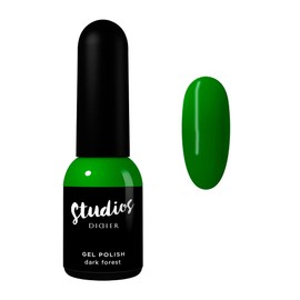 Didier Lab - Studios Gel Polish Dark Forest - Professional Manicure Pedicure Products - Rich Pigment for Complete Nail Coverage - Flawless Shine - Suitable for Beginners - For UV Lamp - Gift for Women