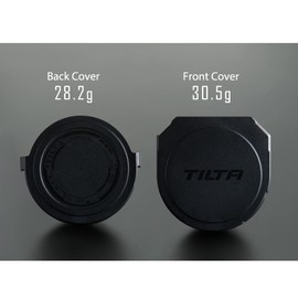 TILTA Filter Protector Cover Compatible with 95mm Circular Polarizers 95mm Variable ND Mirage MB-T16-FPC Black Modern, black, Modern