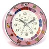 Atlanta Alarm Clock, Plastic, pink, 9.5 cm