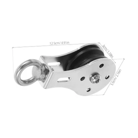BESPORTBLE Heavy Duty Metal Gym Cable Pulley for Home Workouts Fixed Pulley System for Cable Machine Smooth Rotation Exercise Accessory