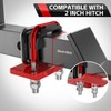 BHock Auto Anti Rattle Hitch Clamp, Hitch Tightener 2 Inch