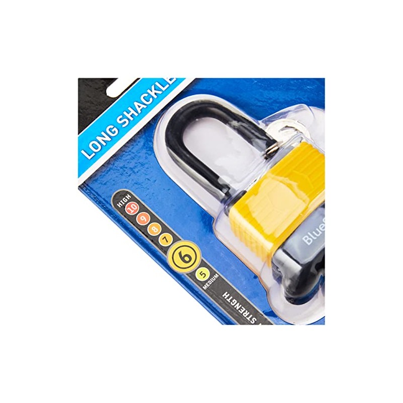 Fort Knox 77009 40 mm Long Shackle Weather Resistant Padlock,