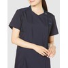 Zip Scrub 7038SC Women's White Coat, Zip Scrub, Dark navy