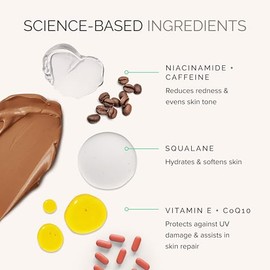 MDSolarSciences MD Mineral BB Crème SPF 50 – Beauty Balm Sunscreen for Face - Vegan Broad Spectrum UV Protection – Blendable Tinted Cream – Smooth, Natural Matte Finish, Medium, 1.23 Oz
