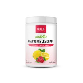 All-Natural Probiotics Raspberry Lemonade Flavor – Daily Digestive & Gut Health Support, Immune Wellness, 30 Servings