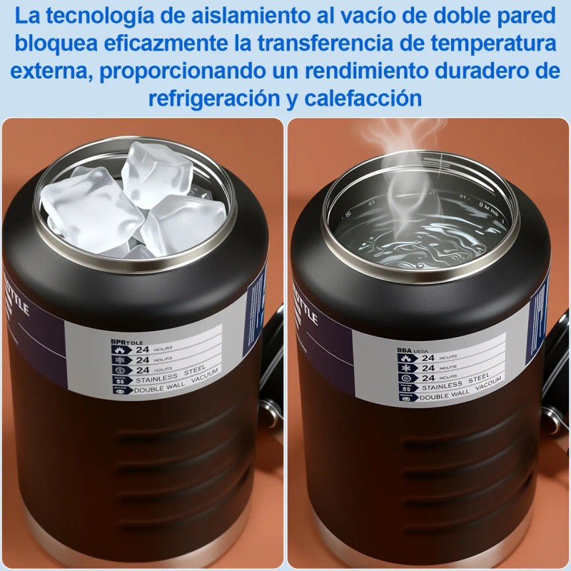Termo De Gran Capacidad, Acero Inoxidable 304, 2 Litros