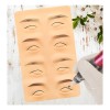 Tablero Silicón Piel De Ojos Práctica Sombras Microblading
