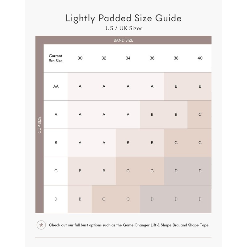 NOOD New York Women's Lightly Padded Luxe Adhesive Bra, No.