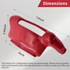 Deawater Red Plastic Mount Demount Head for Hunter Tire Changers,