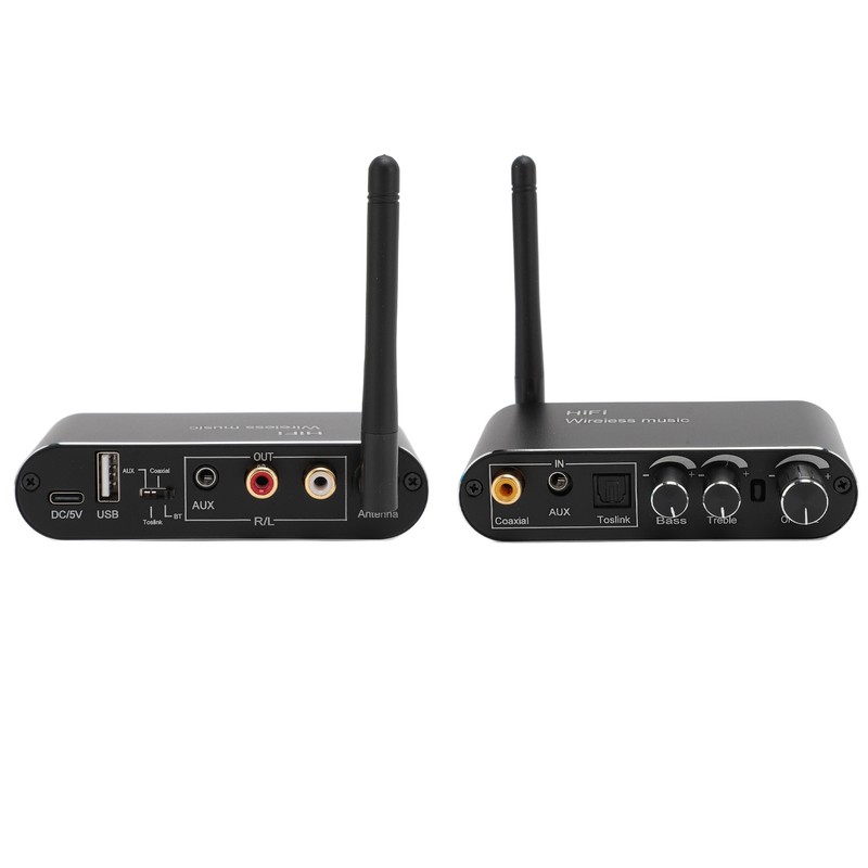 Wireless Receiver Audible Adapter Digital to Analog Signal Converter Support